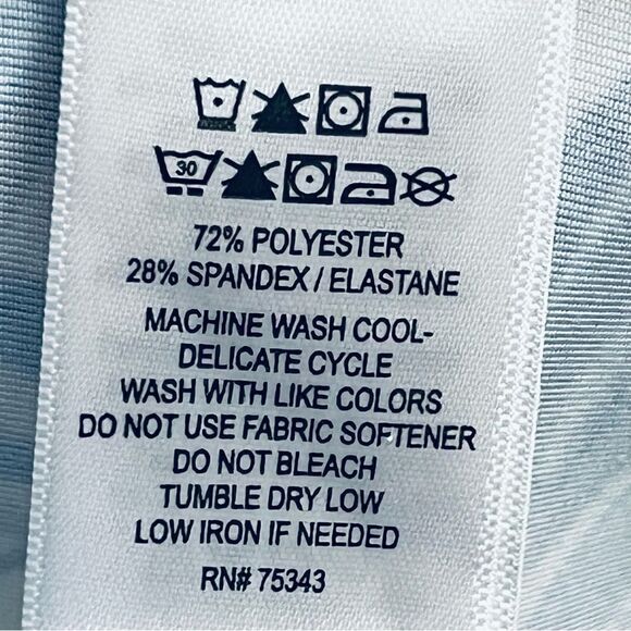 Tommy Bahama Golf Jacket Activewear Full Zip Blue Tropical Zip/Pockets S NWOT - Picture 11 of 11